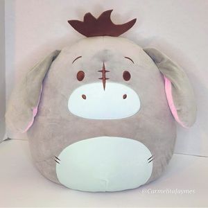 EEYORE 🫏 Disney Winnie The Pooh Character Original Squishmallow - Kelly Toy NWT